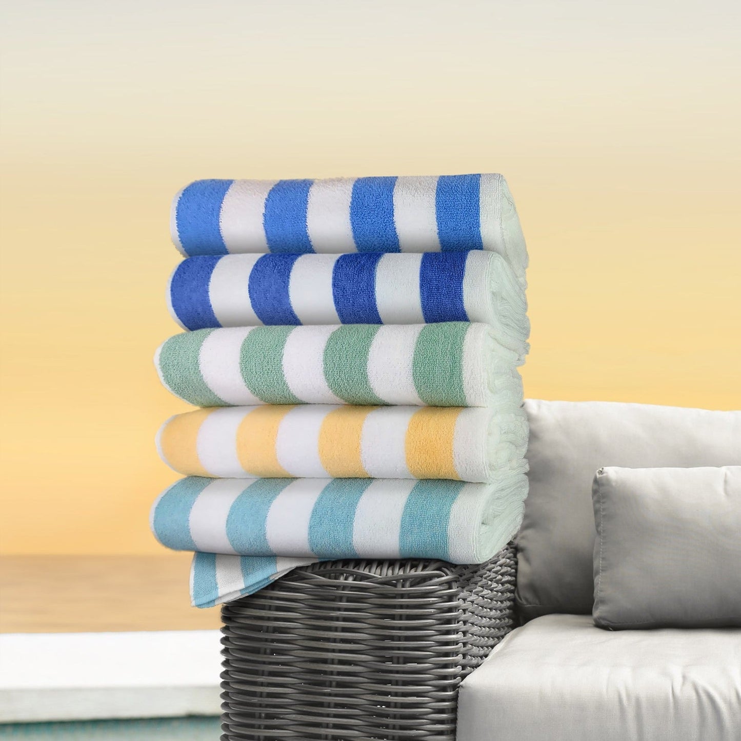 Cabana Stripes Pool Towels 2 PK