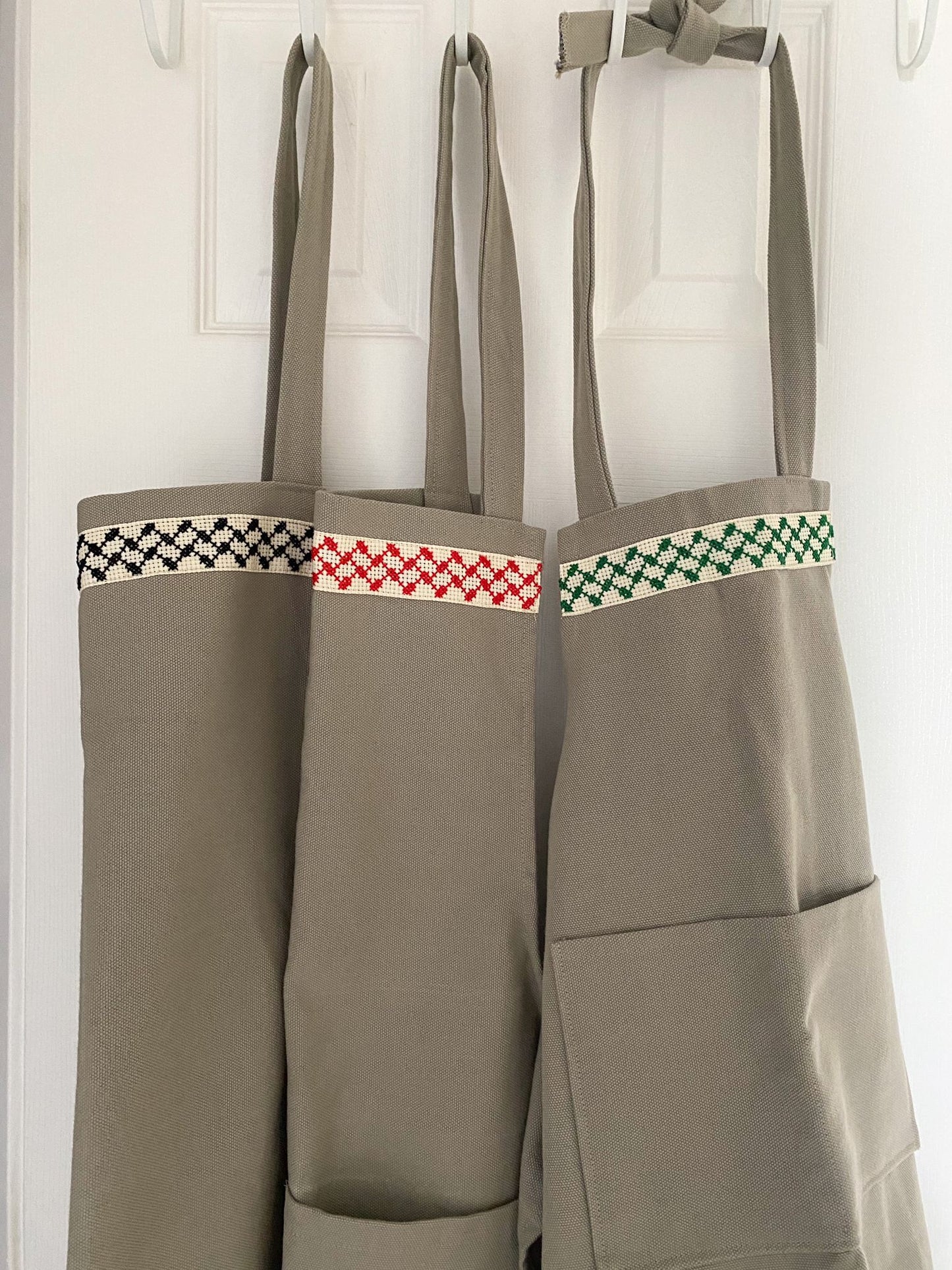 Adult and Child Bundle of 2: Full-Length Kuffiyeh Apron