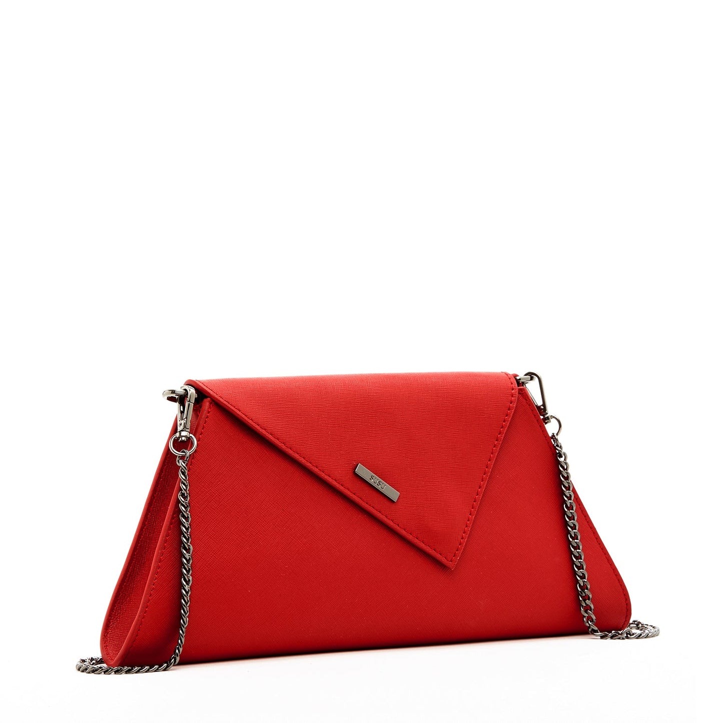 Angelica Red Clutch Purse